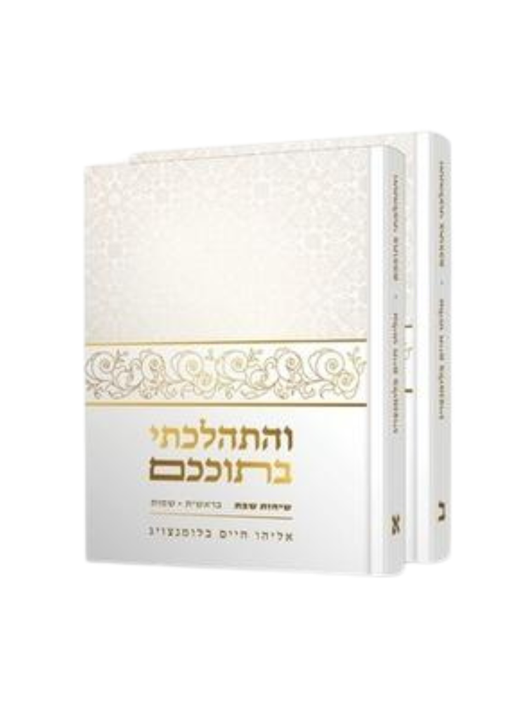 והתהלכתי בתוככם - על התורה | סט 2 כרכים