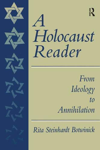 A Holocaust Reader: From Ideology to Annihilation | USED COPY