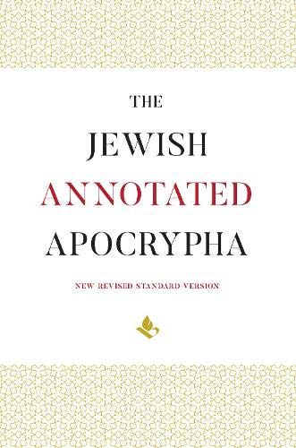 The Jewish Annotated Apocrypha