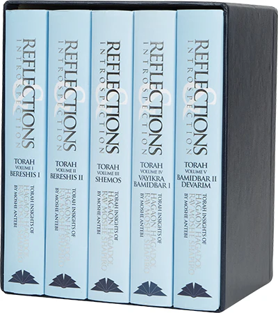 [4028] Reflections & Introspection: On the Torah  | 5 Volume Set