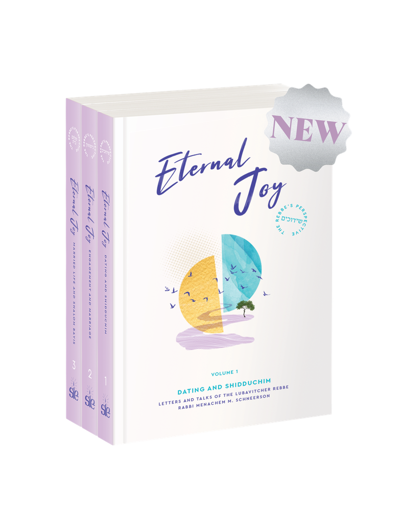 Pre-Order | Eternal Joy - Marriage & Relationship Advice from the Lubavitch Rebbe | 3 Volume Set