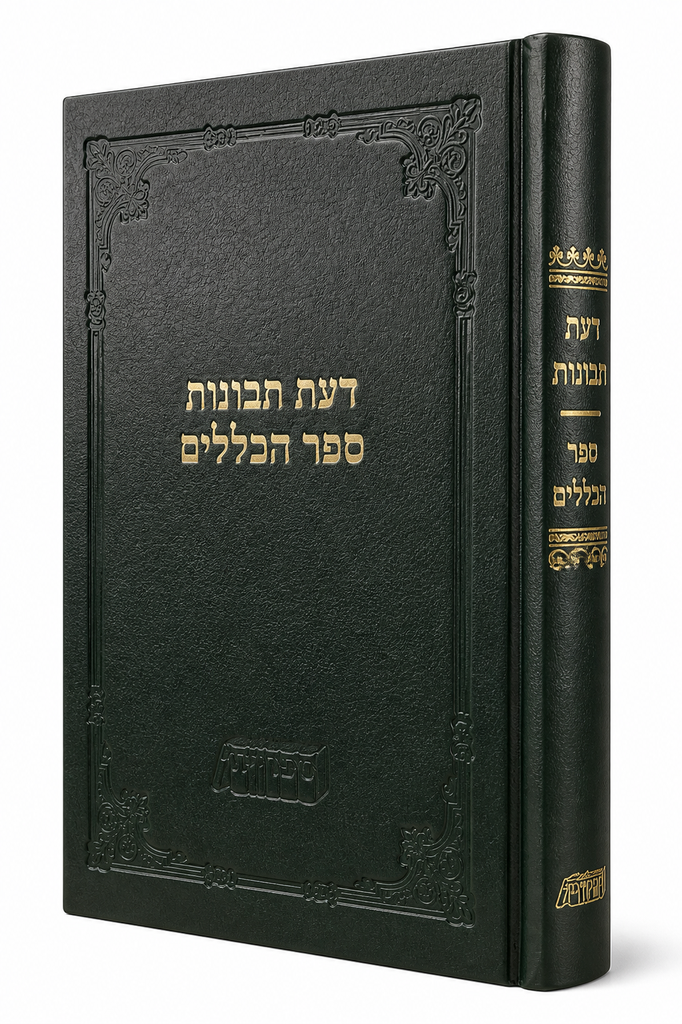 [7101786] דעת תבונות - ספר הכללים | חלק א בסדרת כתבי רמח"ל