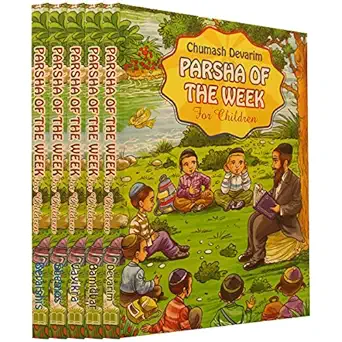 [7210555] Full Set | Parsha of the Week for Children Series | 5 Volume Set