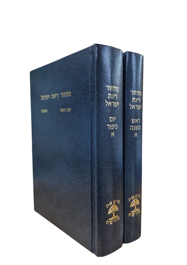 מחזור רינת ישראל | ראש השנה+יום כיפור | נוסח אשכנז | מהדורה בינוני