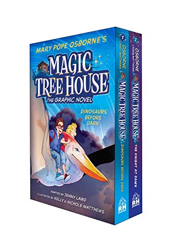 Magic Tree House Graphic Novels 1-2 Boxed Set: (A Graphic Novel Boxed Set) (Magic Tree House (R))