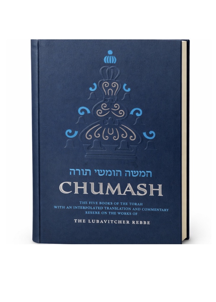 Chumash | Commentary based on the Works of the Lubavitcher Rebbe | Personal Size | Flexi-cover