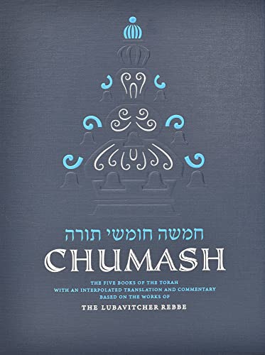 Chumash | Commentary based on the Works of the Lubavitcher Rebbe | Hardcover Synagogue Edition