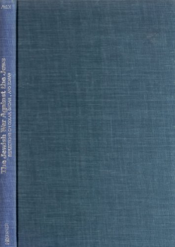 The Jewish War Against the Jews: Reflections on Golah, Shoah, and Torah