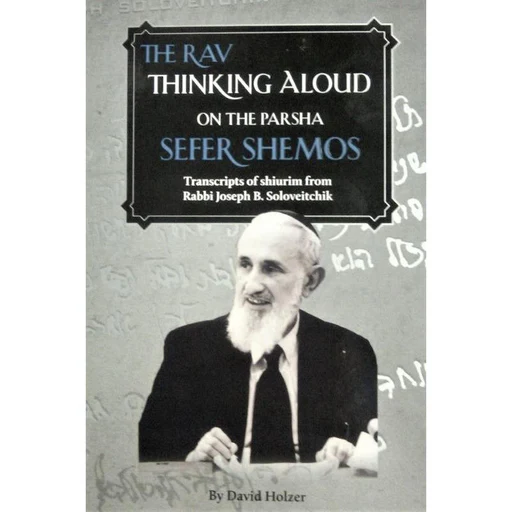 Bereshies | Rav Thinking Aloud | Soloveitchik