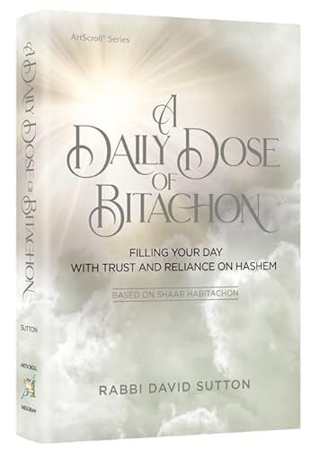 A Daily Dose of Bitachon Personal Size Filling your day with trust and reliance on Hashem | Compact 