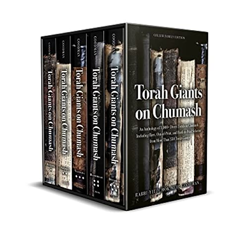 Torah Giants on Chumash: An Anthology of 1,000+ Divrei Torah on Chumash | 5 Volume Set