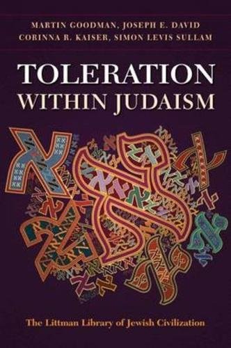 Toleration within Judaism (Littman Library of Jewish Civilization)