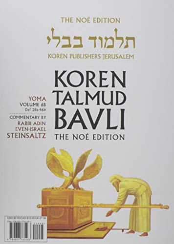 Koren Talmud Bavli V6b: Yoma, Daf 28a-46b, Noeי Color Pb, H/E (Multilingual Edition)