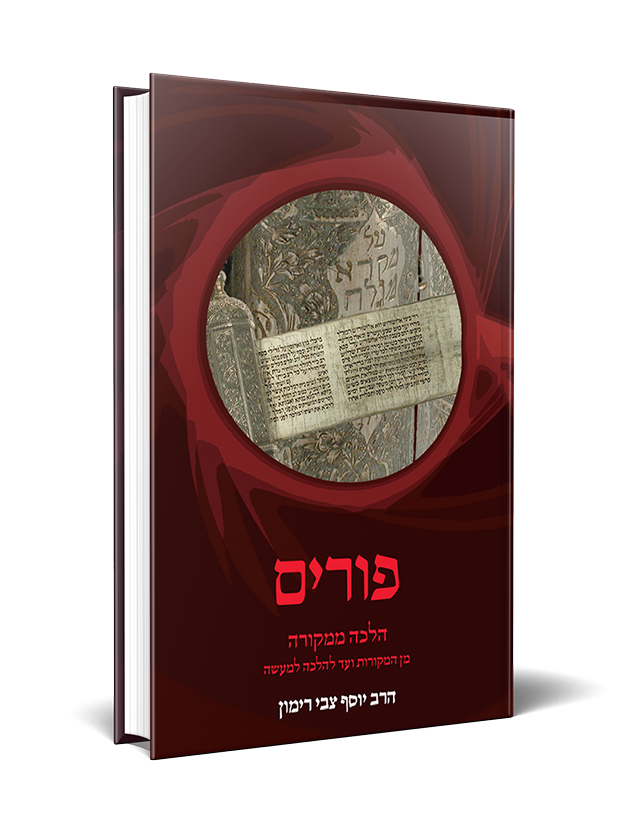 פורים | הלכה ממקורה