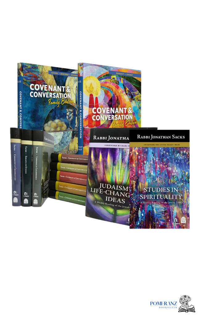 Sale! Covenant & Conversation on Weekly Parsha | 13 Volume Series