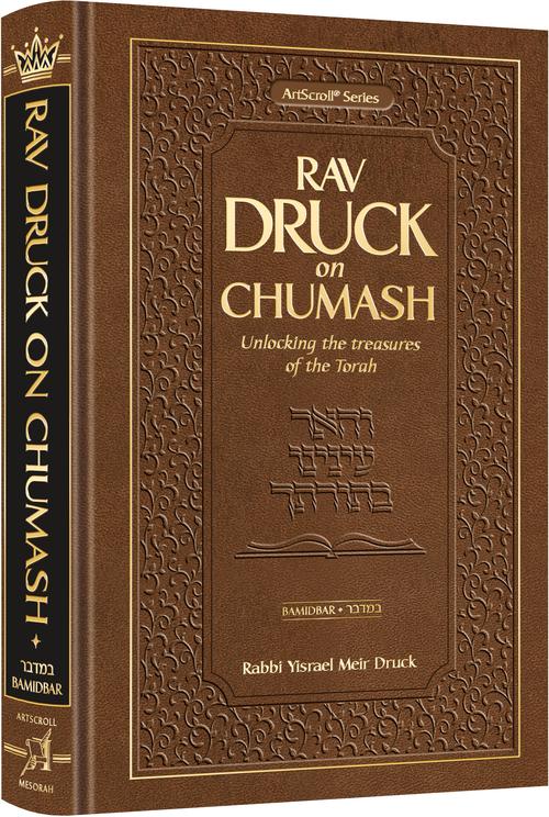 Rav Druck on Chumash - Bamidbar Unlocking the treasures of the Torah