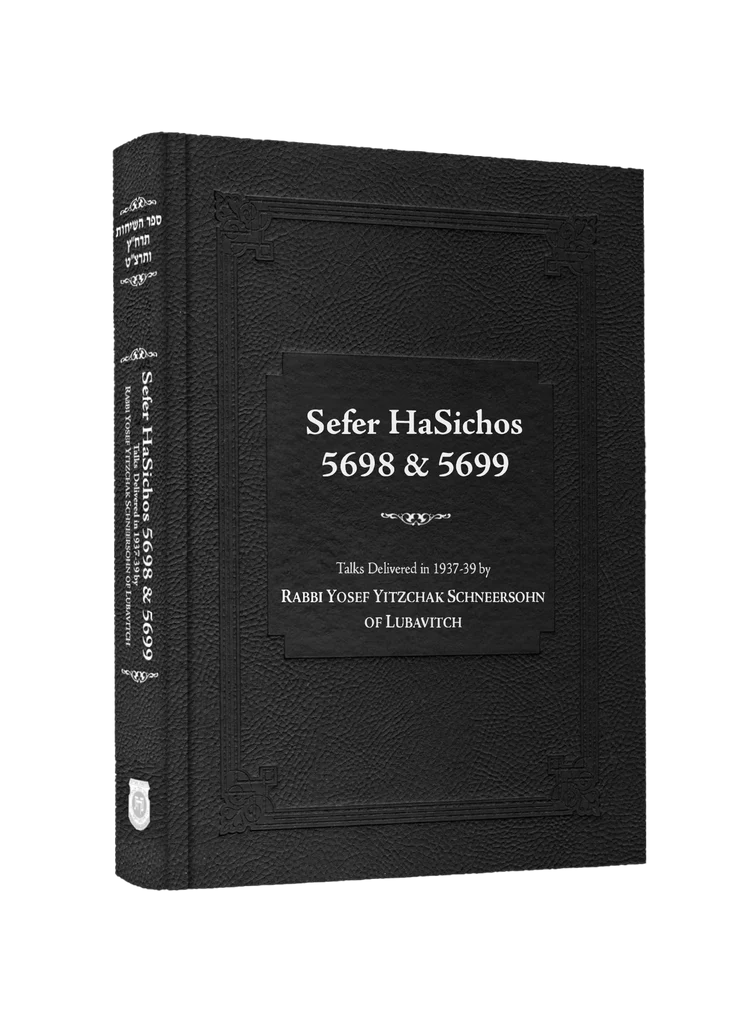 Sefer HaSichos 5698 & 5699