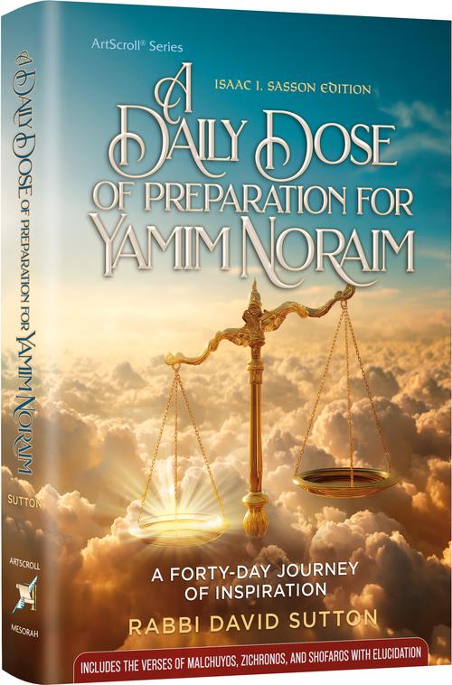Pre-Order | A Daily Dose of Preparation for Yamim Noraim A Forty-Day Journey of Inspiration