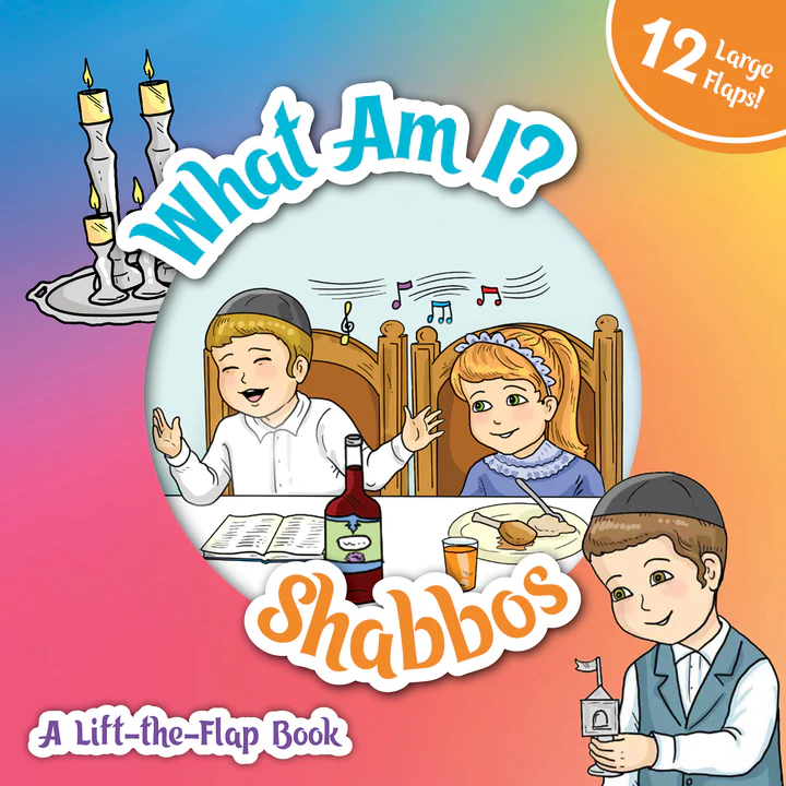 [9781607634454] What Am I? Shabbos (A Lift-the-Flap Book)
