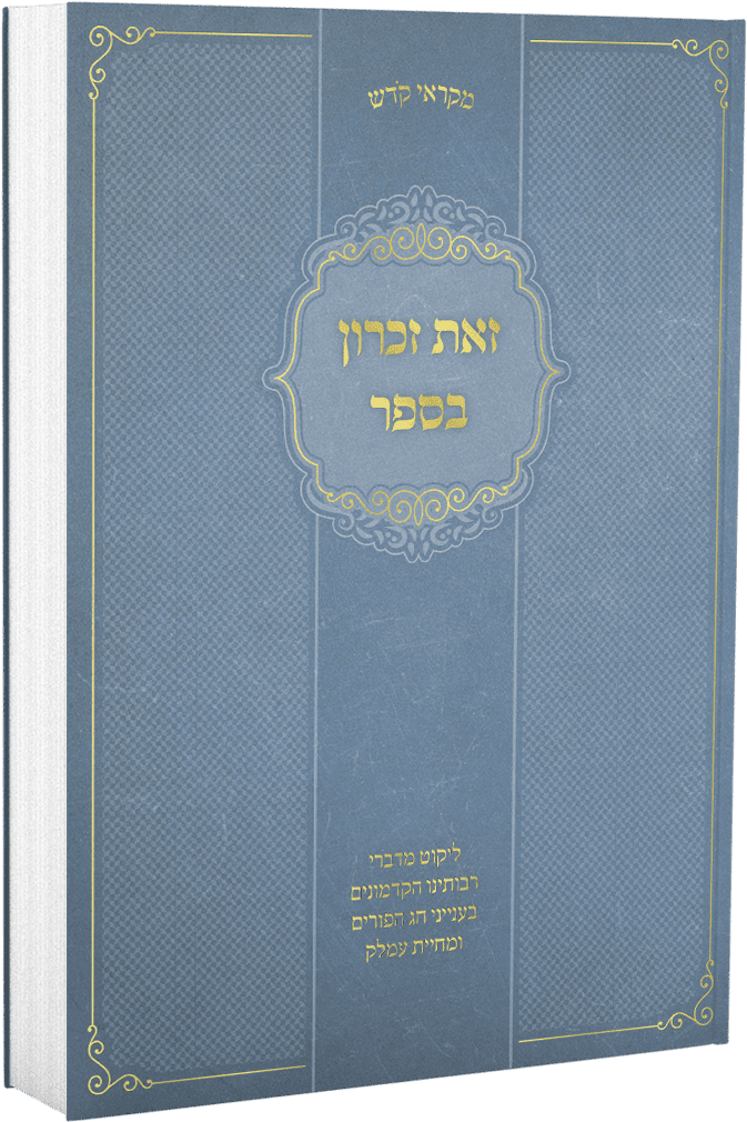 [145717032026] זאת זכרון בספר | מקראי קודש | פורים