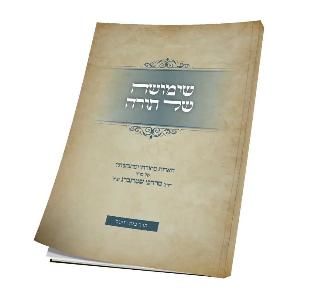 שימושה של תורה