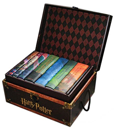[9781338864281] Harry Potter Hardcover Boxed Set: Books 1-7  | Comes in a Trunk