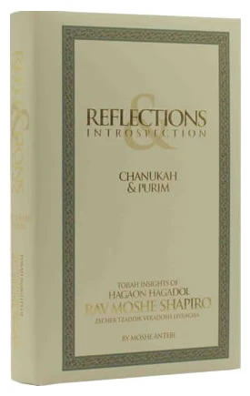Reflections & Introspection : Chanukah & Purim