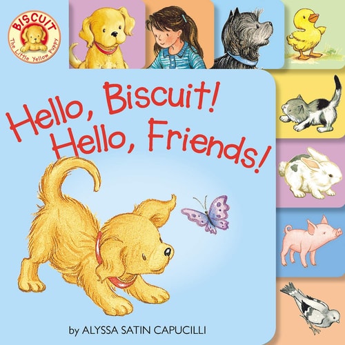[9780063067011] Hello, Biscuit! Hello, Friends! | Board Book