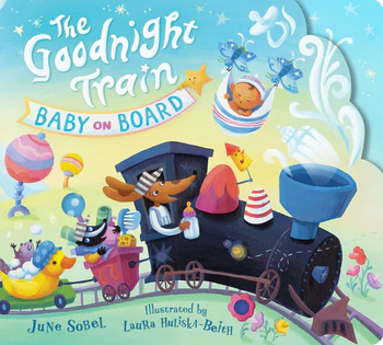 [9780063449510] The Goodnight Train Baby on Board | Board Book