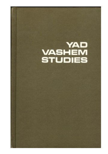 [200] Yad Vashem Studies | You choose a Volume