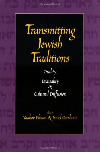 [9780300081985] Transmitting Jewish Traditions: Orality, Textuality, and Cultural Diffusion (Studies in Jewish Culture and Society)
