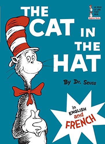 [9780394801711] The Cat in the Hat in English and French (Le Chat Au Chapeau)
