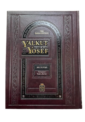 [3743] Laws of Ta'aniyot & Tish'a Be'av | Volume 13 | Yalkut Yosef Series