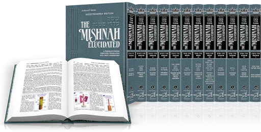 [9781422623008] Complete Mishnah Elucidated | 23 Volume Set | Large 