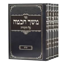 [5933] משך חכמה על התורה | ערך הרב יהודה קופרמן | 5סט  כרכים