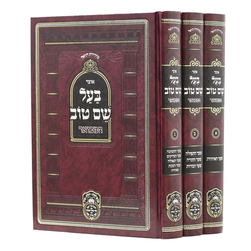 [6336] בעל שם טוב המבואר | סט 3 כרכים