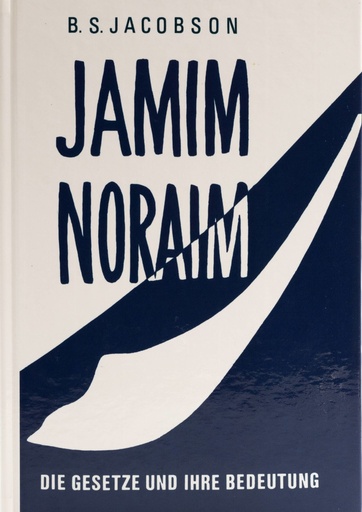 [6545] Jamim Noraim – Die Gesetze und ihre Bedeutung | Jacobson | German
