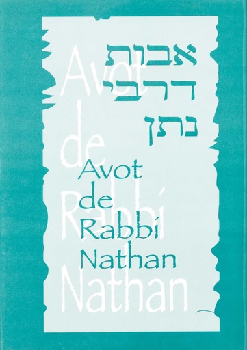 [6600] Avot de Rabbi Nathan | German