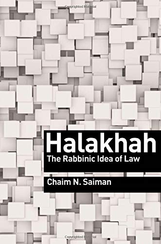 [9780691210858] Halakhah: The Rabbinic Idea of Law (Library of Jewish Ideas, 13)