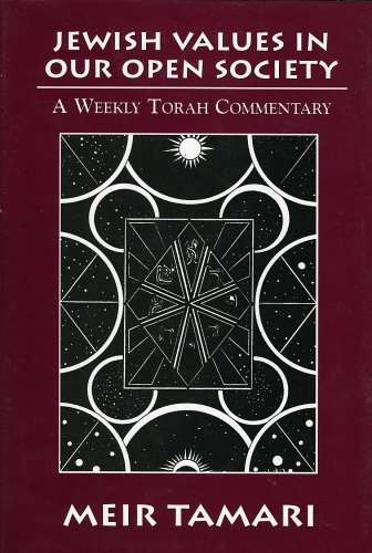 [9780765761224] Jewish Values in our Open Society: A Weekly Torah Commentary