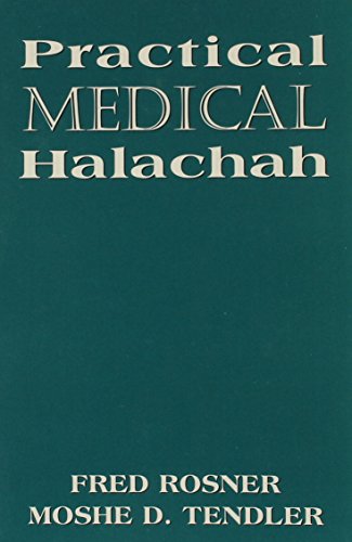 [9780765799906] Practical Medical Halachah