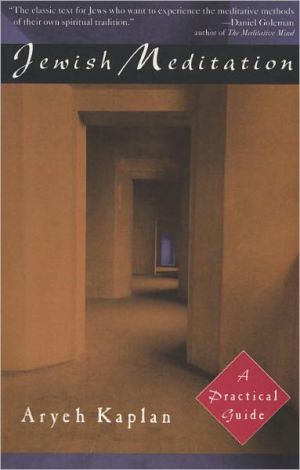 [9780805210378] Jewish Meditation