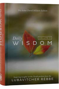 [9780826608956] Daily Wisdom Vol. 2 - Compact Edition 4 X 6: Inspiring Insights on the Torah Portion from the Lubavitcher Rebbe
