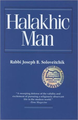 [9780827603974] Halakhic Man