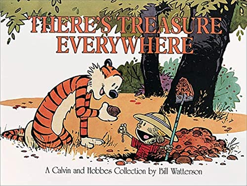 [9780836213126] There's Treasure Everywhere--A Calvin and Hobbes Collection (Volume 15)