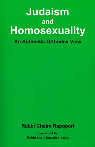[9780853034520] Judaism and Homosexuality: An Authentic Orthodox View