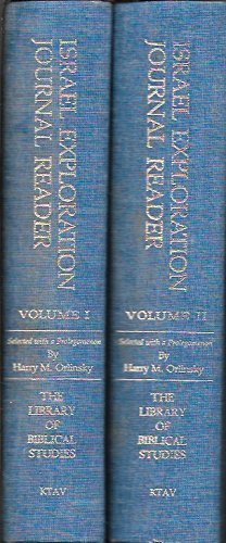 [9780870682674] Israel Exploration Journal Reader, Vols. 1 and 2 (The Library of Biblical Studies)
