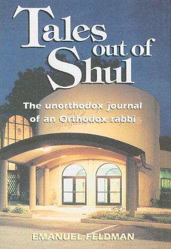 [9780899065175] Tales Out of Shul: The Unorthodox Journal of an Orthodox Rabbi