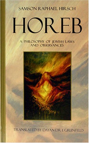 [9780900689406] Horeb: A Philosophy of Jewish Laws and Observances