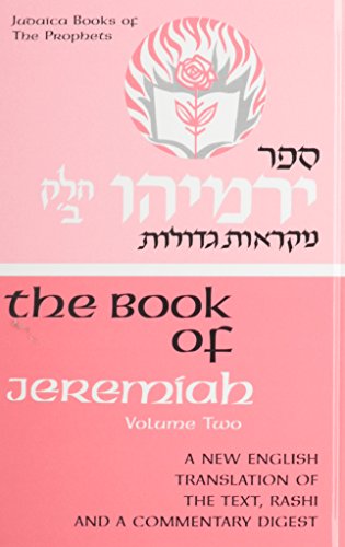 [9780910818605] Book of Jeremiah Vol. 2: Hebrew Text & Commentary With English Translation